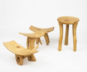 Traditional Wooden Stool